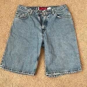Levi’s Silvertab loose denim shorts